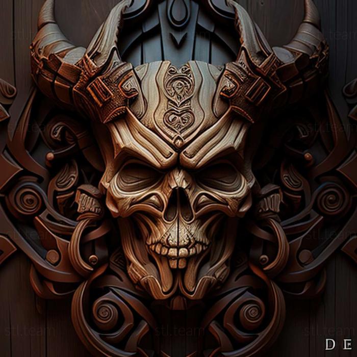 3D модель Diablo 2 Expansion Set Игра Lord of Destruction (STL)